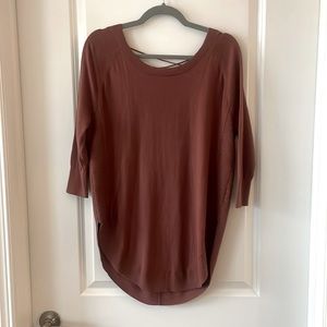 Express sweater with cute back